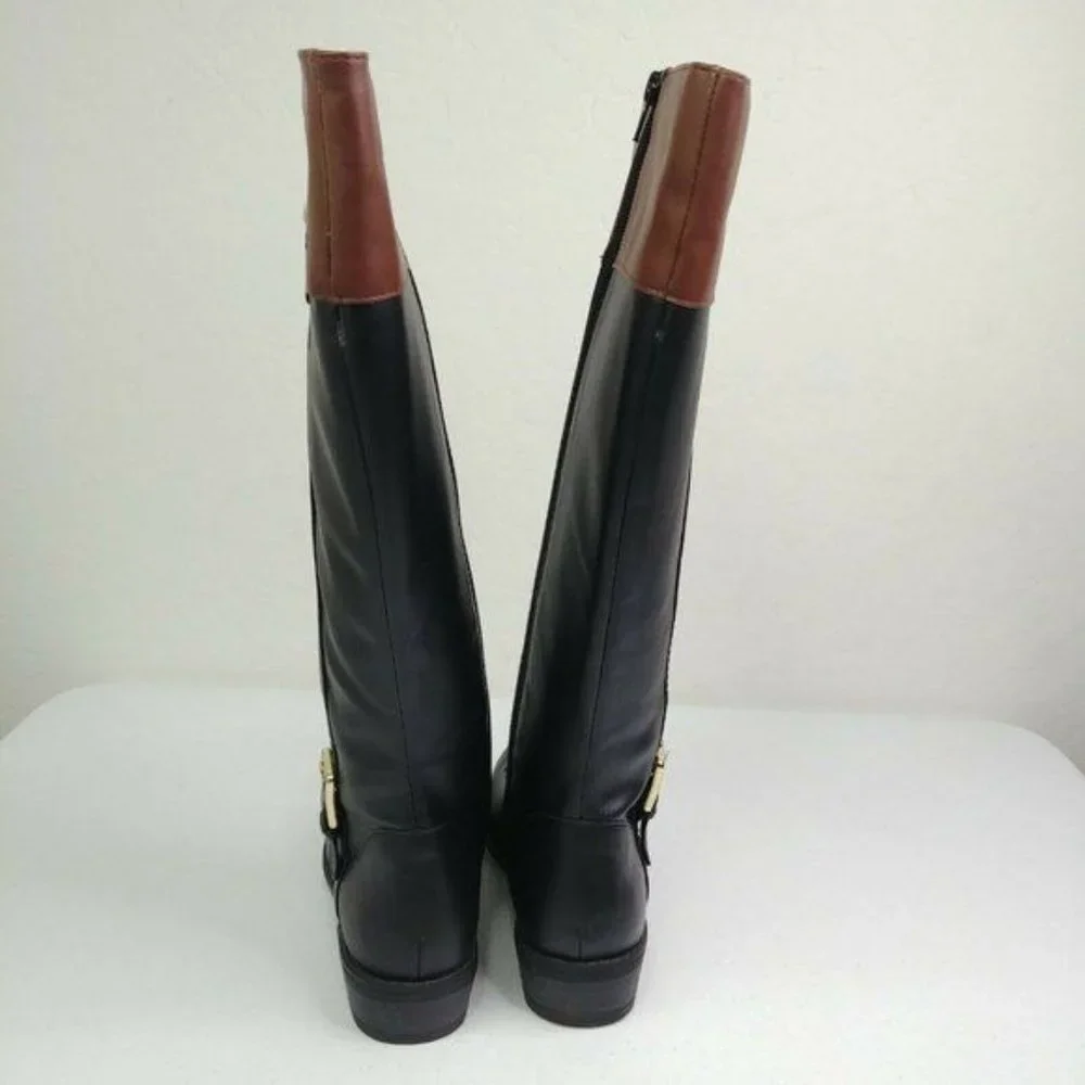 Riding Boots Karen Scott Deliee Closed Toe Women's Size 6.5M